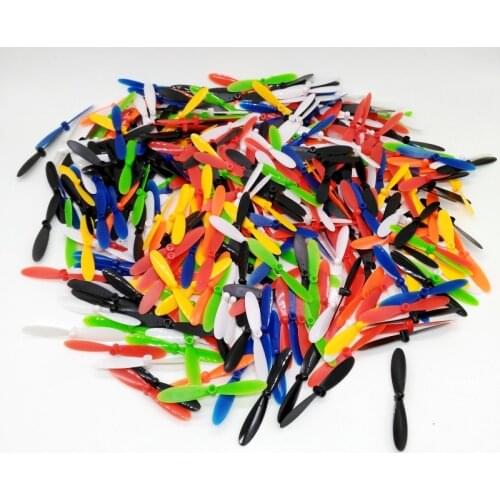 4pcs 8pcs 28pcs 280pcs 560pcs 980pcs 55MM propeller Hubsan X4 H107 H107L H107C H107D r/c Quadcopter aircraft spare parts