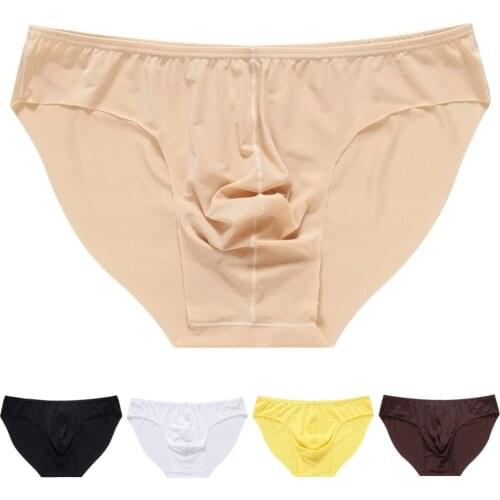 BONJEAN Mens Silk Briefs
