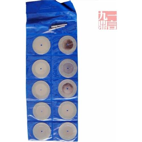 10pcs/set Wholesale Price 22mm Diamond Cutting Wheel For Rotary Tool Dremel Stone Blade Circle Disk Cutter