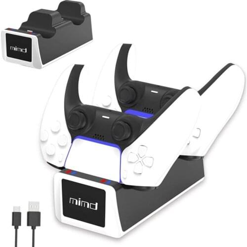 Dual Fast Charger For PS5 Controller Gamepad Type-C Charging Dock Station For Sony PlayStation5 Joystick For PS5 Accessories
