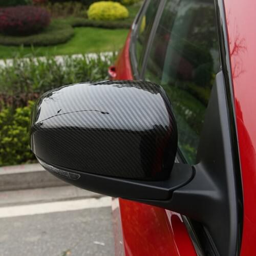 ABS Chrome for Jeep Compass 2017+ Rearview Door Mirror Cover Trim Molding Car Sticker Styling Accessories 2pcs