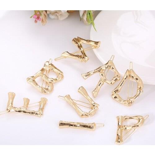 Fashion Women Letter Modeling Hairpins Girls Lovely Hair Clips Sweet Hair Accessories Bangs Clips Cute Headwear
