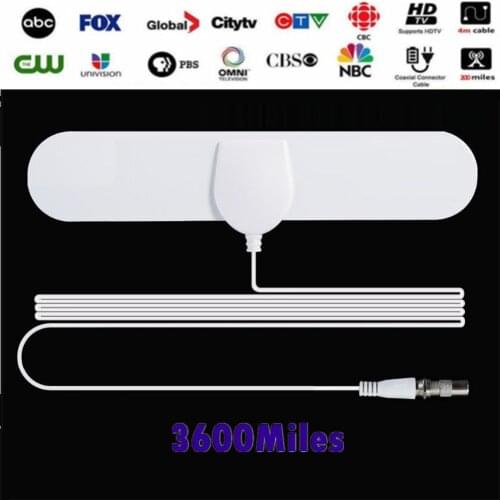 2021 new indoor 4K HD digital TV antenna 960 miles free channel signal receiver DVB-T2 ISDB-TB universal satellite TV antenna