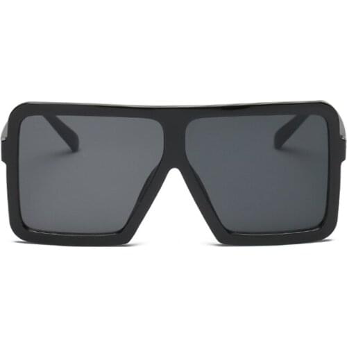 Plastic Oversized Sunglasses Women Square Brand Designer Big Frame Sunglasses For Female UV400 Sun Glasses Oculos Masculino