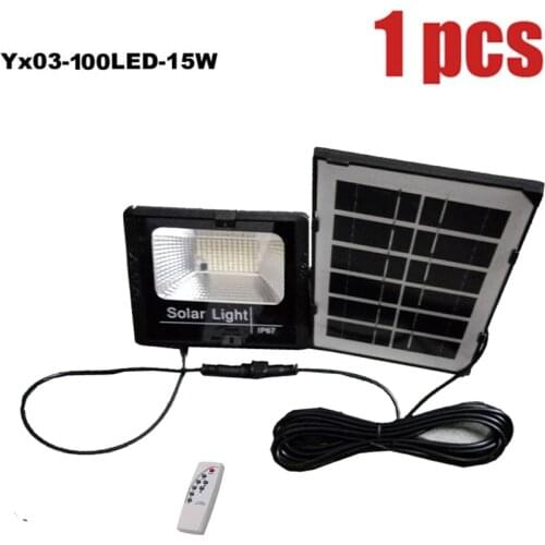 Led Solar Light Outdoor Waterproof Lighting For Garden Wall LED Four Modes Rotable Pole Solar Lamp Newest remote timer split mou