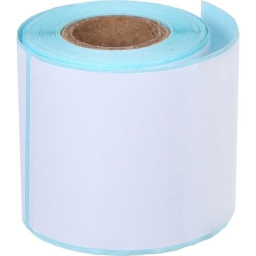 Thermal Label Sticker 10 Rolls Waterproof Oil-proof Wine-proof 1.57*2.76in/40*70mm Strong Adhesive Sticker