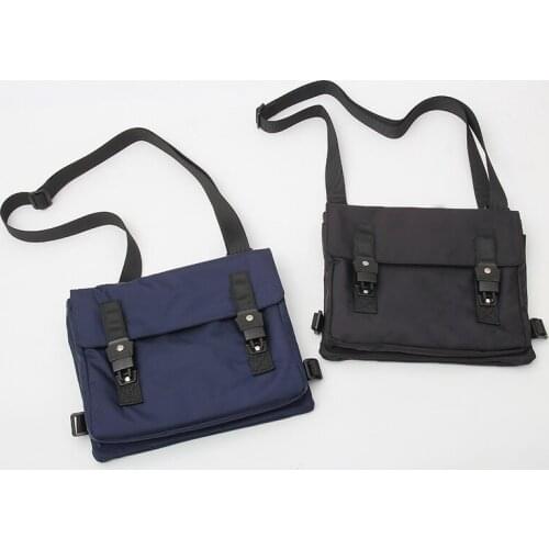 Japanese and Korean Fashion Cross Shoulder Bag Mens Waterproof Nylon Messenger Bags Casual Travel School Bag Handbag For Male