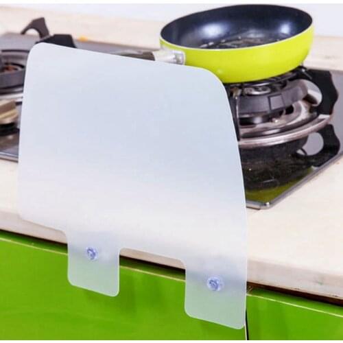 1pc Double Suction Cup Splash Guards Repeatable Kitchen Sink Flap Water Baffle Dish Fruit Vegetable Washing Anti-water Board