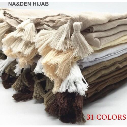 1 pcs plain solid viscose tassels design hijabs women scarf solid shawl wrap large head islamic lady Hot sale soft summer shawl