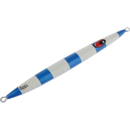 150g 18cm Metal Fishing Lure Vertical Jigging Bait Hard Heavy Weight Bait Crankbait for Casting