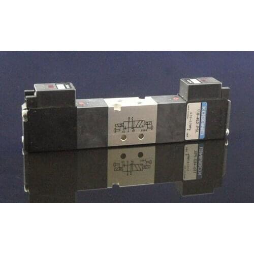 2 way 5 port pilot solenoid valve 110-4E2-PSL Pneumatic valve dual-coil