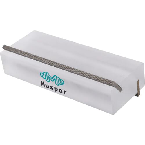 35 Degree Fret Bevel File Fret End Dressing File Fret Leveler Sanding Block Leveling Fingerboard File Luthier Tool for Guitars