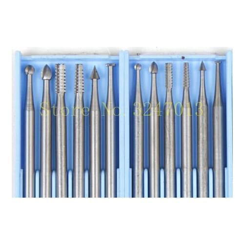 FREE SHIPPING 6PCS/SET Rotary Tools Carving Burs For Jewelry Setting Tools