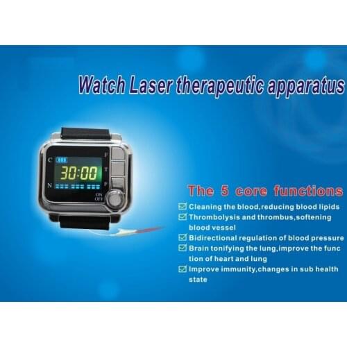 Free shipping,wrist laser therapeutic blood cleaner,laser therapy blood cleaner,hot sale