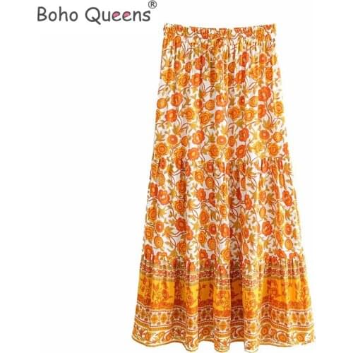 Women's Maxi Skirts BOHO QUEENS China
