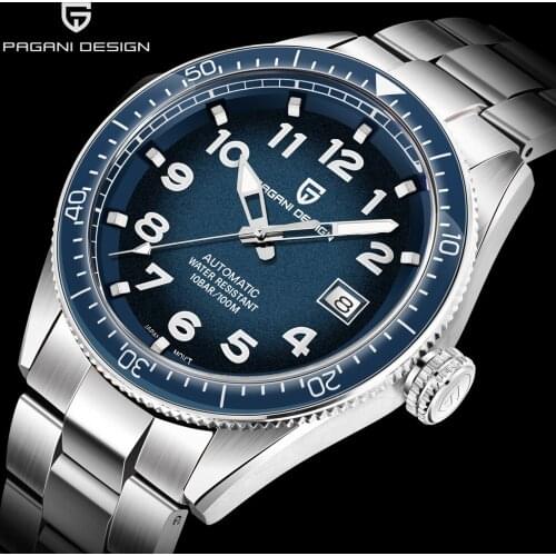 2021 New PAGANI DESIGN Men Watch Top Brand Luxury Casual Mechanical Wristwatches Stainless Steel Waterproof Clock Orologio Uomo