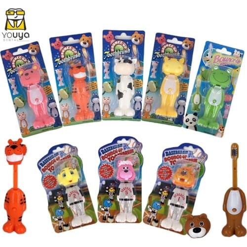 Childrens Toothbrush Shapes Of Various Animals Cute Cartoon Soft Bristle Brushes Childrens Dental Health Oral Care Cleaning