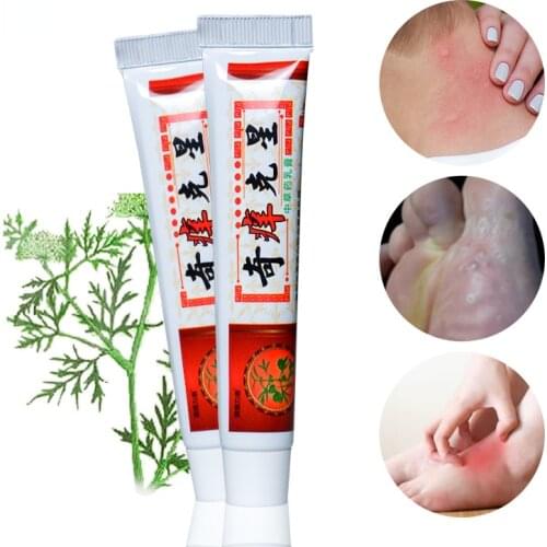 1pcs Eczema Ointment Psoriasis Cream Dermatitis Eczematoid Ointment Anti-Itching Balm Herbal Medical Plaster Skin Care