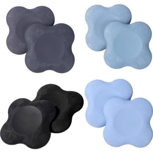 Yoga Knee Pad Cushion Extra Thick for Knees Elbows Wrist Hands Head PU Yoga Pilates Work Out Kneeling Pad G99D