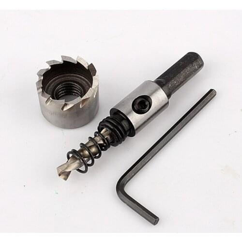 25mm Stainless Steel Tipped Drill Bit Metal Hole Saw Cutter Heavy Duty Drilling Tools For Metal Woodworking Best Price