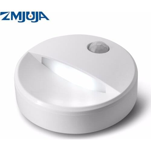 USB Charging Infrared PIR Motion Sensor LED Novelty lighting Sensitive Wall Ceiling Night light Cabinet lamp For Hallway Pathway