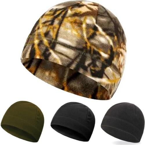 Winter Warm Fleece Hats Outdoor Windproof Men Women Hiking Fishing Hunting Cycling Cap Military Tactical Caps Hombre Gorras