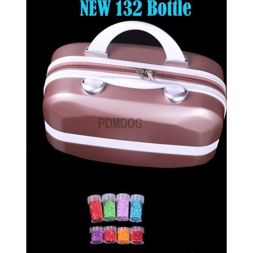 132/60 boxs diamond painting box Diamond Embroidery Accessories diamond mosaic Carry Case Container Storage Box Hand Bag Tools