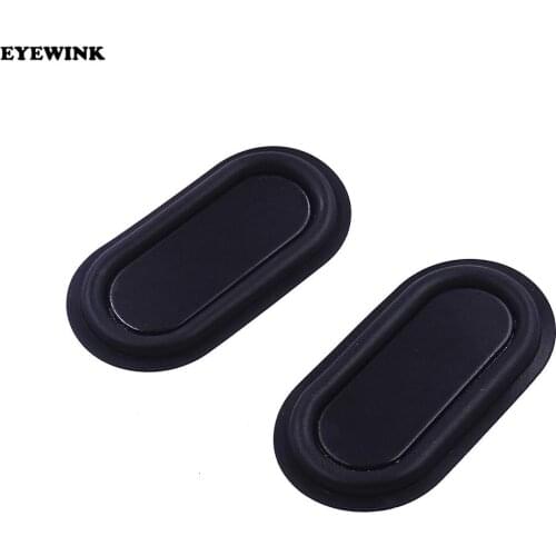 2pcs/lot Bass Speaker Plate Passive Radiator Auxiliary Bass Rubber Vibration Plate 78x41mm