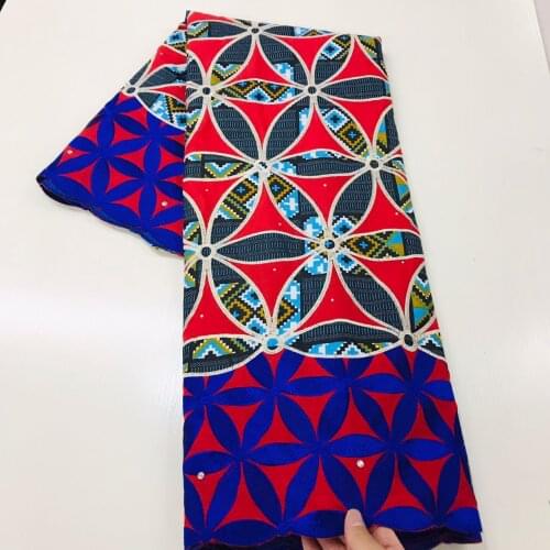 Wholesale African Swiss Voile Lace Fabric With Stones Cotton Nigerian Lace Dubai Fabric For Wedding high Quality 5yard