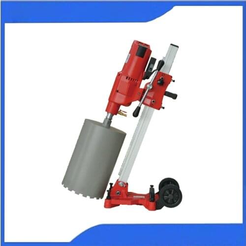 Diamond Core Drill Machine OB-255BCE 4250W Velocity-Adjustable Drilling Machine Speed Adjustable Angled Engineering Water Rig