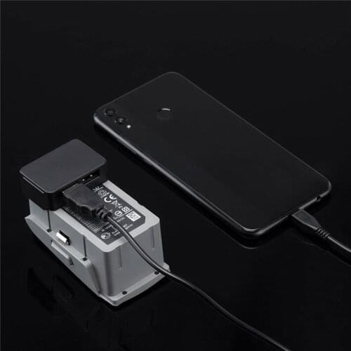 For DJI Mavic Air 2 Drone Mini Battery to Power Bank Adapter USB Phone Charger Converter for Mavic Air 2 Battery Accessories