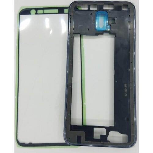 For Samsung Galaxy J6 Plus J6+ 2018 J610 J610F J610FN J610G Original Phone New Side Housing Middle Frame Chassis With Key Button
