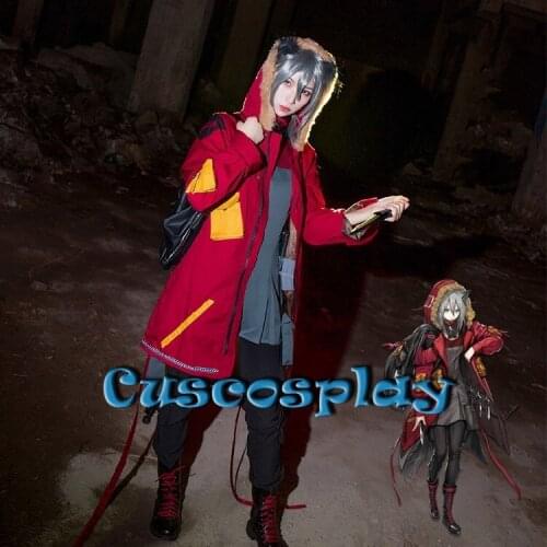 Game Arknights Cosplay Costume Projekt Red Battle Suit Lovely Uniform RHODES ISLAND Specialist Daily Outfit for Women Girls