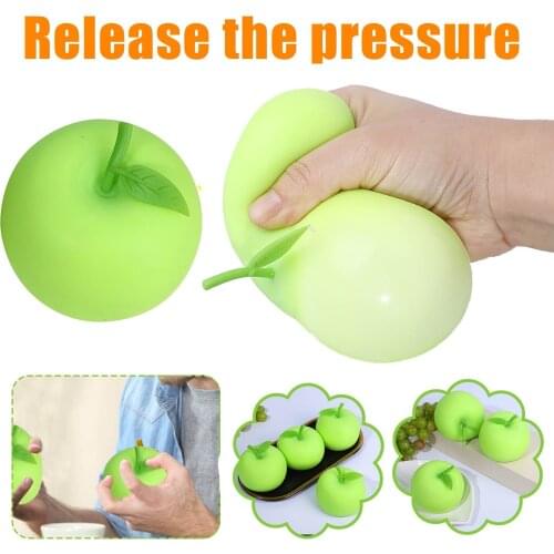 Fidget Toys Creative Apple Vent Ball Decompression Toy Men And Women Decompression антистресс для рук Toys for Children（40ml