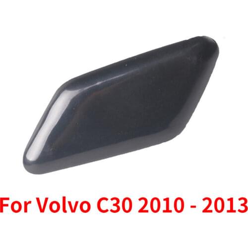 CAPQX For Volvo C30 2010 2011 2012 2013 Front bumper headlamp Headlight Washer Cover Cap