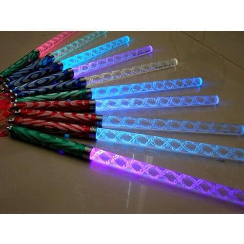 Concert our large wholesale LED the glo-sticks/colorful sticks flashlight stalls selling direct selling