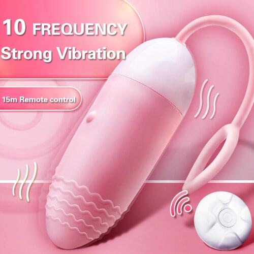 Wearable Toys Jump Eggs 10 Frequency Kegel Ball Wireless Remote Control G spot Massager Clitoral Stimulator Sex Toys for Women