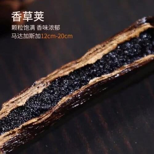 Organic Madagascar Gourmet Vanilla Beans - Fresh & Prime Grade A Bourbon Planifolia for Vanilla Extract and Baking Cooking