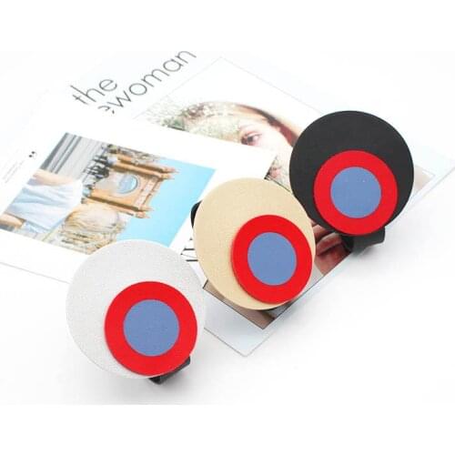 Selling Handmade Leather Bracelets For Womens Wrist Color circle Jewelry Classic Punk Style Leather Chain Bracelets Girl Gift