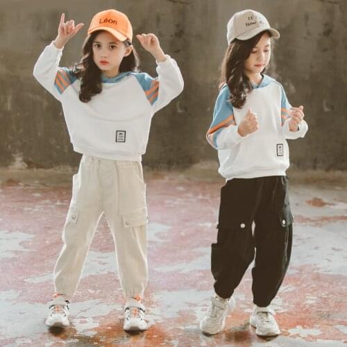 Girls' Sports Suit Fall Clothes for Kids Teen Girls Clothing Girl Clothes Teenage Girls Clothing Girl Clothes