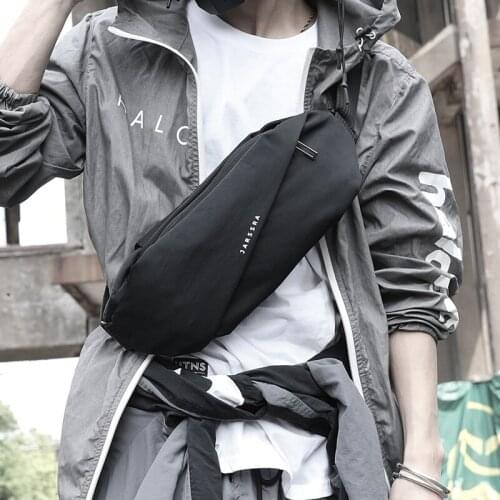 New Mini Chest Bag Waist Pack for Men Small Single Shoulder Back pack Style Bum Bag Money Belt Travelling Mobile Phone Bag