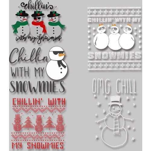 Snow Man Cloth patches Iron-on Transfers Washable Garment Accessories Heat Vinyl Ironing Stickers Decor DIY T-shirt