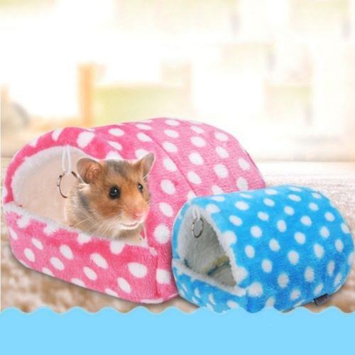 Comfortable Pet Winter Small Pet Nest Hamster Bed Hammock Rat Hedgehog Squirrel House Chinchilla Cage Toy House Rabbit Guinea