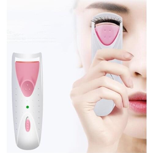 Convenience Electric Eyelash Curler Heated Eyelash Curler Eye Lash Perm Heated Eyelashes Clip / Brushed Makeup Brush Makeup Tool