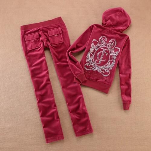 Spring/Fall 2020 Womens Brand Velvet Fabric Tracksuits Velour Suit Women Track Suit Hoodies And Pants fat sister sportswear