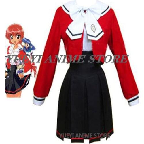 Magic Knight Rayearth Hikaru Shidou uniform Cosplay Costume wholesale retail