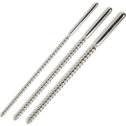 1pcs Dia 6/8/10mm for choose New Metal Male stainless steel urethral plug catheter dilator penis insert men sex toys