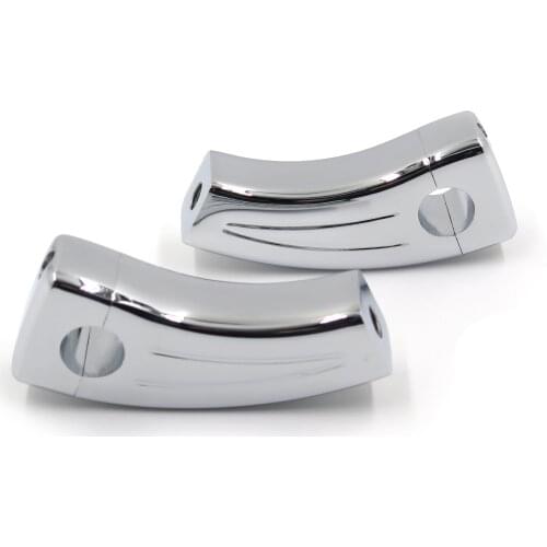 Aftermarket free shipping motorcycle parts 3.5" Handlebar Pullback Risers for Suzuki Honda Yamaha Kawasaki (7/8" Bar) chromed