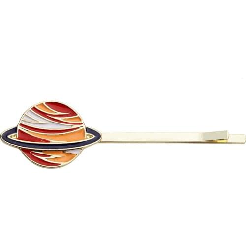 Cute Planet Astronaut Rabbit Hair Clip Hairpin Womens Party Hair Accessory