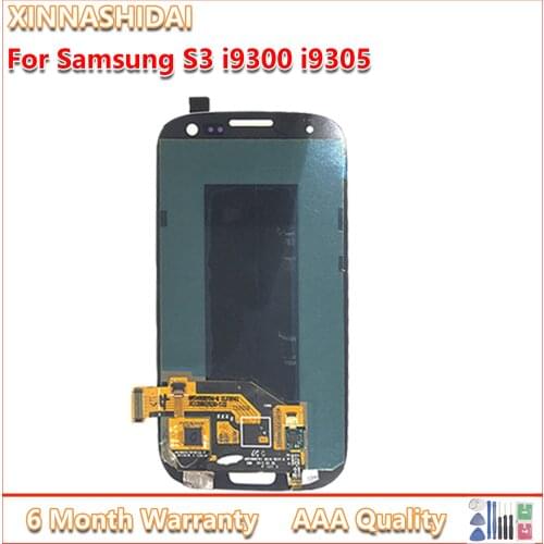LCD Display For Samsung Galaxy S III S3 i9300 i9300i i9301 i9301i i9305 LCD Display Touch Screen Digitizer Assembly Replacement